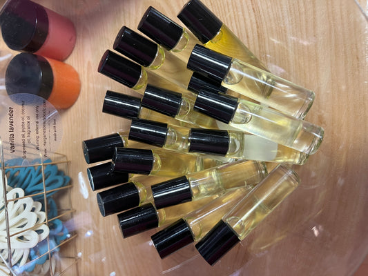 Lavender vanilla perfume oils