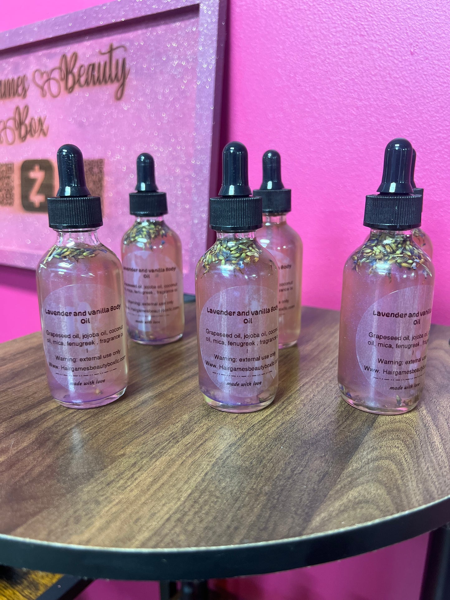 Lavender vanilla Body Oil